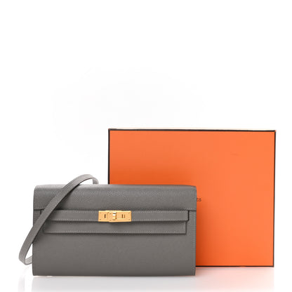Hermes Epsom Kelly To Go Wallet Gris Meyer 10 of 10