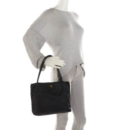 Prada Tessuto Nylon Tote Nero Black 2 of 8