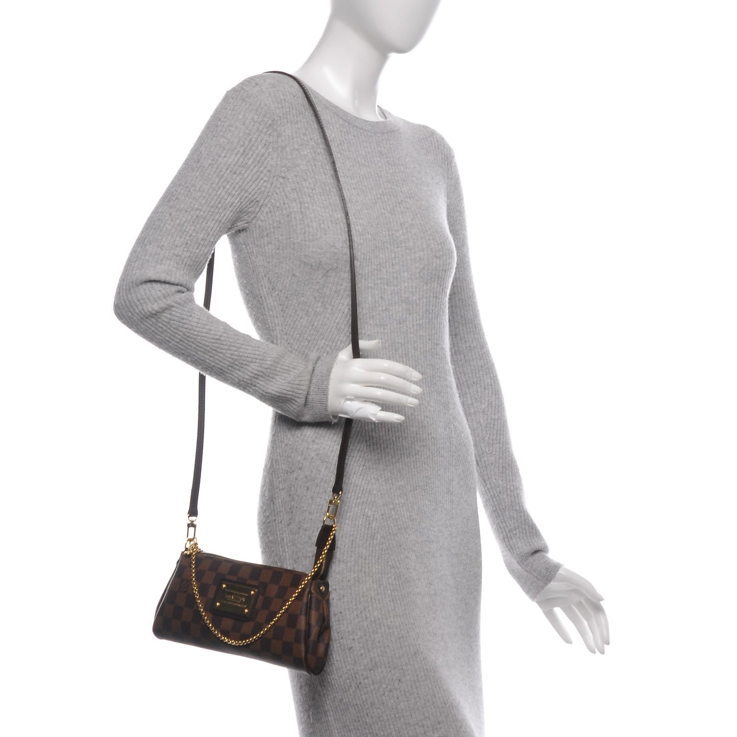Damier Ebene Eva Clutch