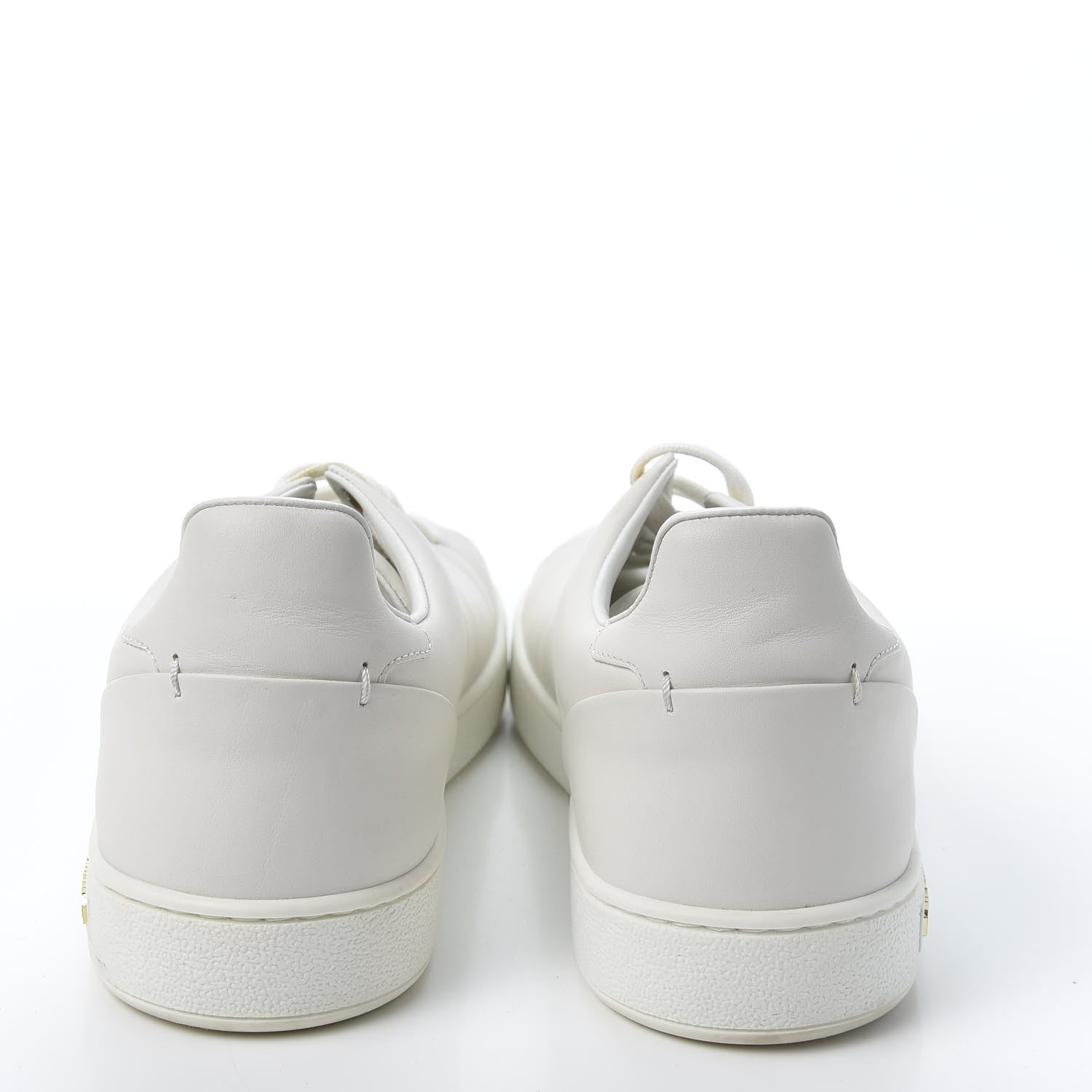 Louis Vuitton Calfskin Frontrow Sneakers 40 White 6 of 11