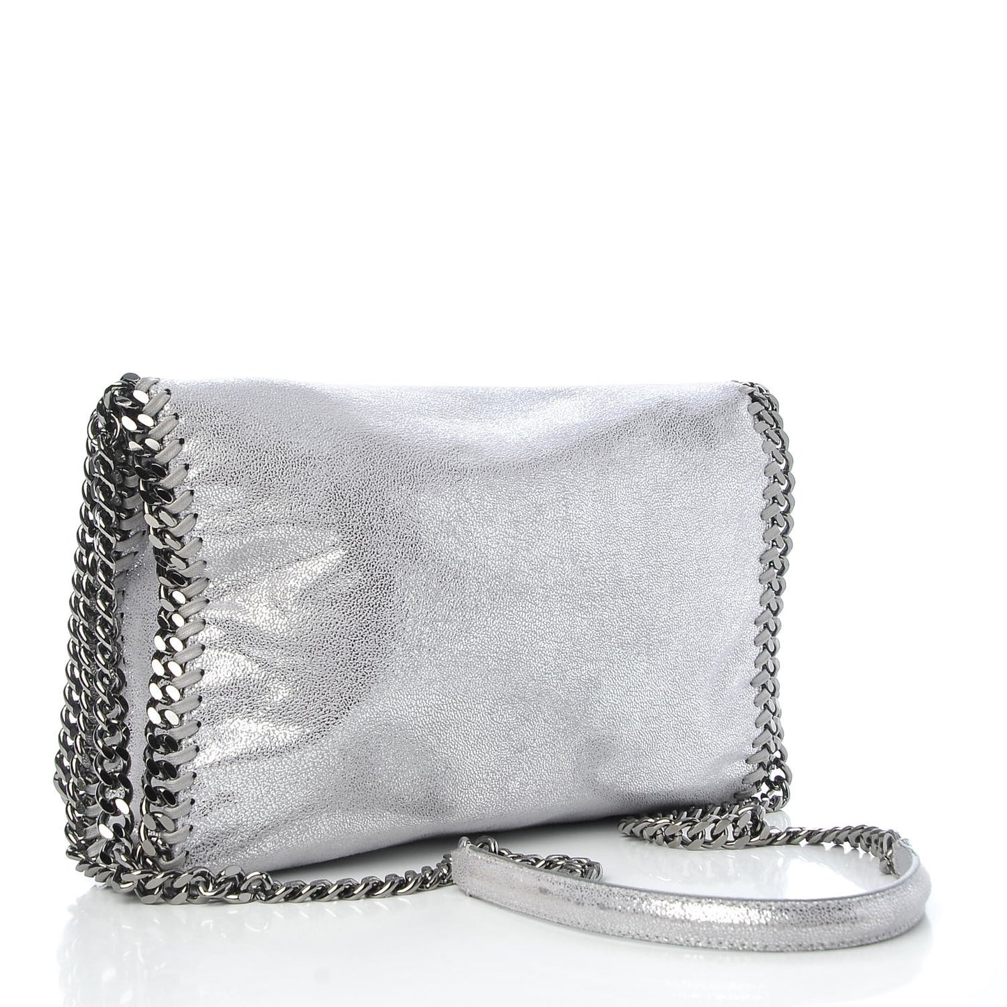 Shaggy Deer Falabella Messenger Silver