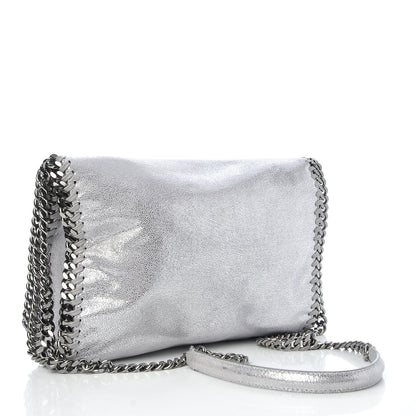 Stella McCartney Shaggy Deer Falabella Messenger Silver 3 of 11