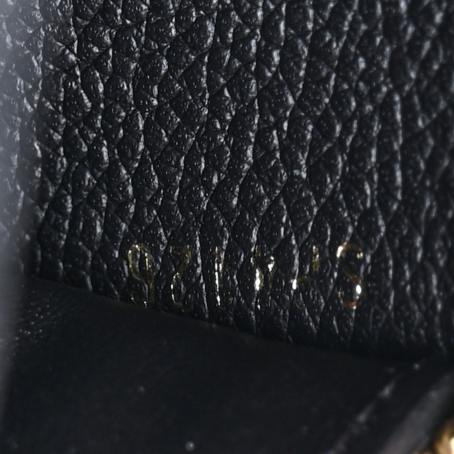 Louis Vuitton Empreinte Clemence Wallet Black 7 of 7