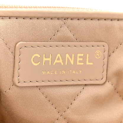 Chanel Shiny Calfskin Quilted Small Chanel 22 White 7 of 14