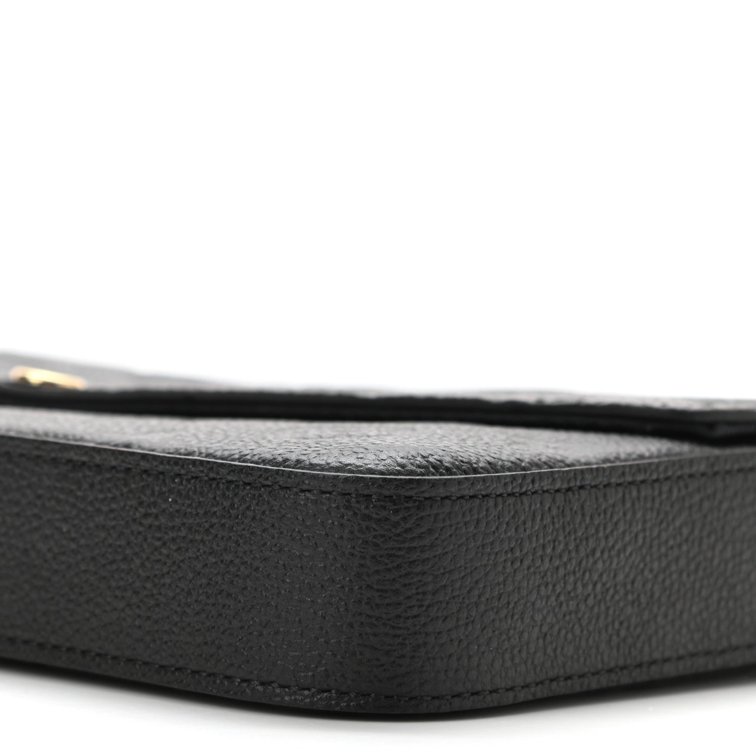 Louis Vuitton Empreinte Pochette Felicie Chain Wallet Black 10 of 11