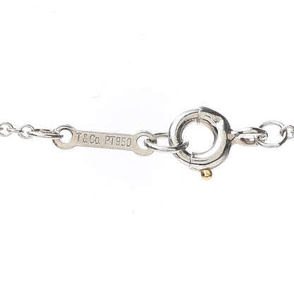Tiffany Platinum 12mm Elsa Peretti Cross Pendant Necklace 4 of 7