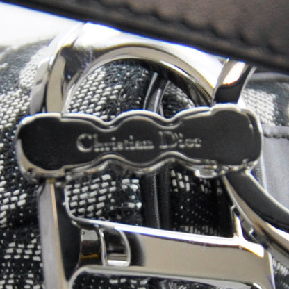 Christian Dior Monogram Saddle Bag Black 9 of 13