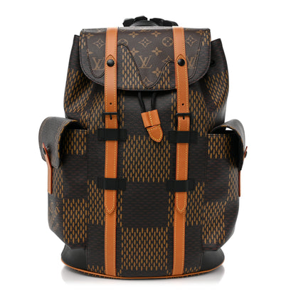 Louis Vuitton X NIGO Giant Damier Ebene Monogram Christopher PM Backpack 1 of 10
