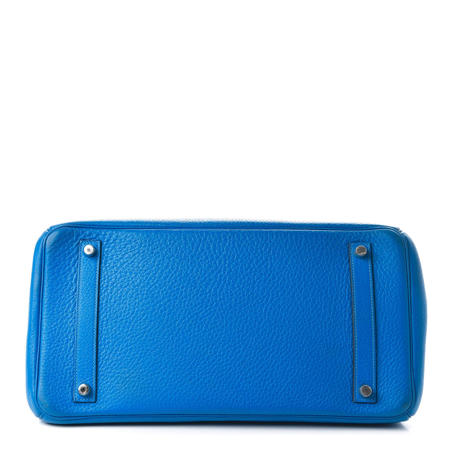 Taurillon Clemence Birkin 35 Bleu Hydra