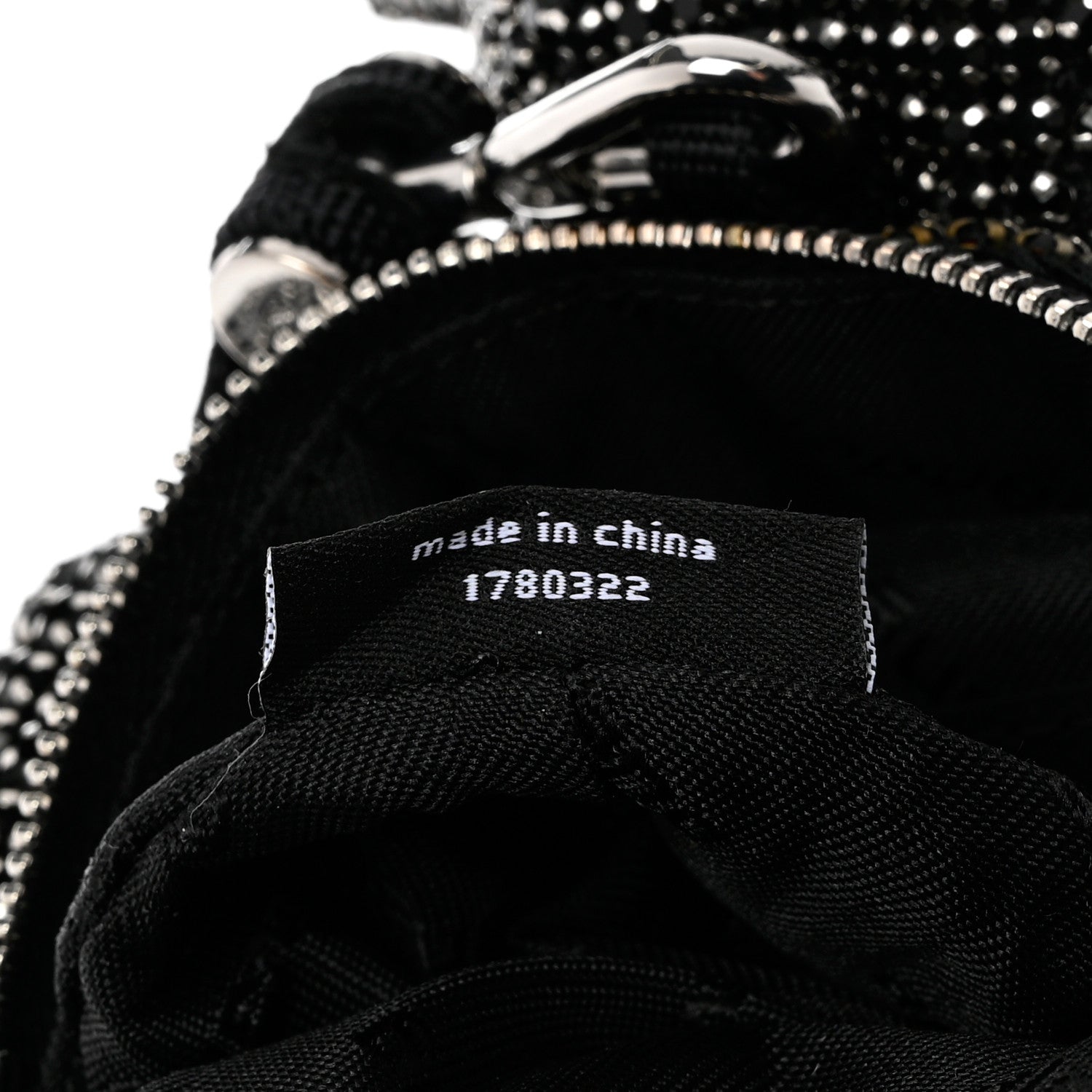 Alexander Wang Crystal Mesh Beiress Wristlet Black 7 of 8