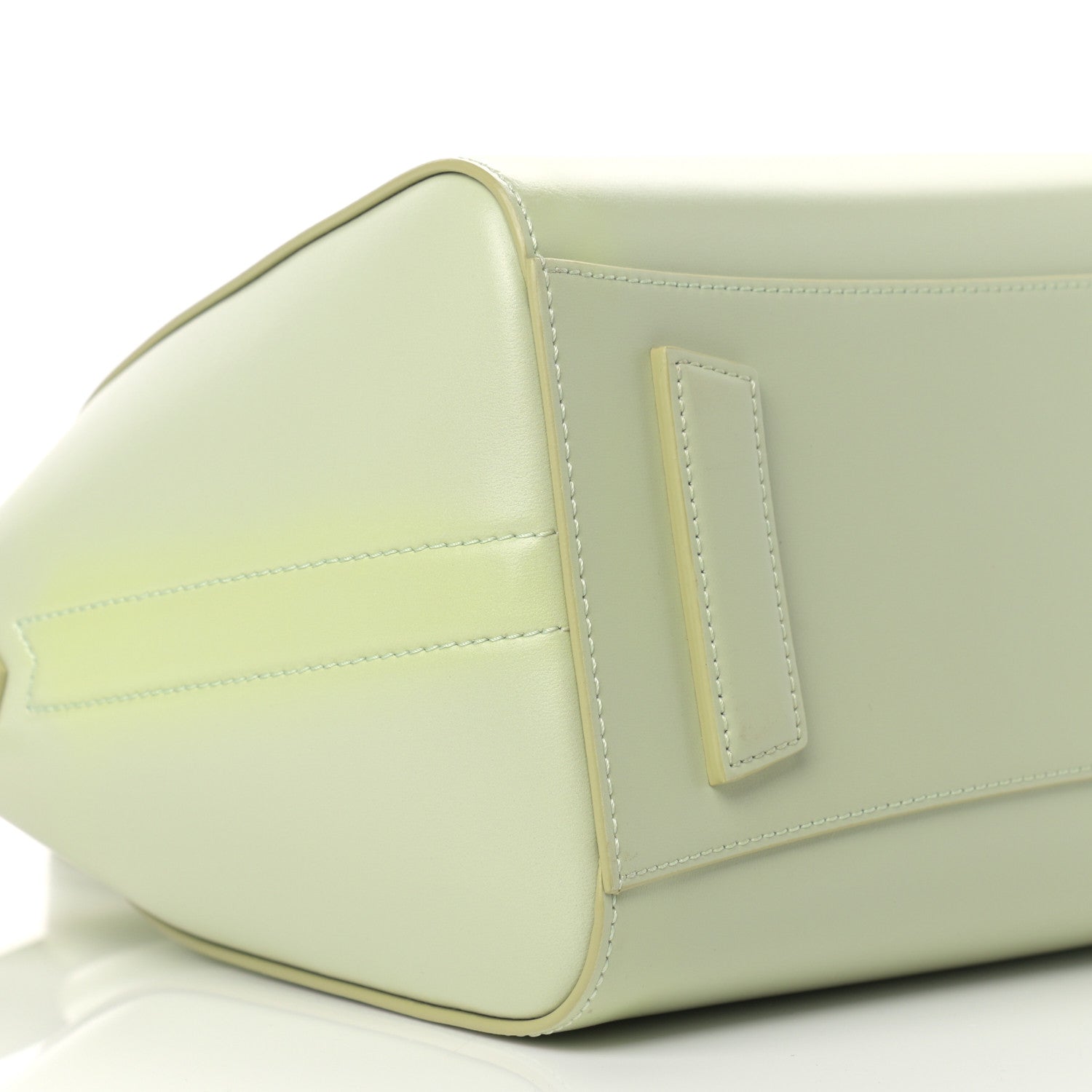 Givenchy Shiny Lord Calfskin Small Antigona Aqua Green 8 of 9