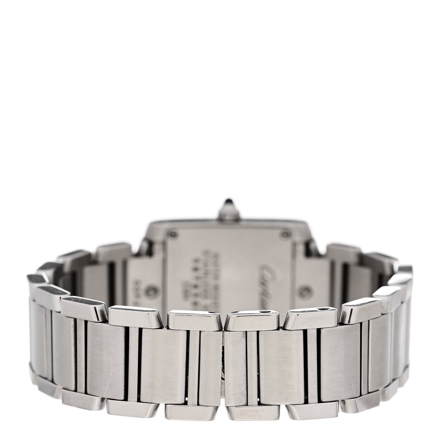 Stainless Steel 20mm Tank Francaise Quartz Watch