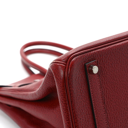 Hermes Buffle Skipper Birkin 35 Rouge H 11 of 14