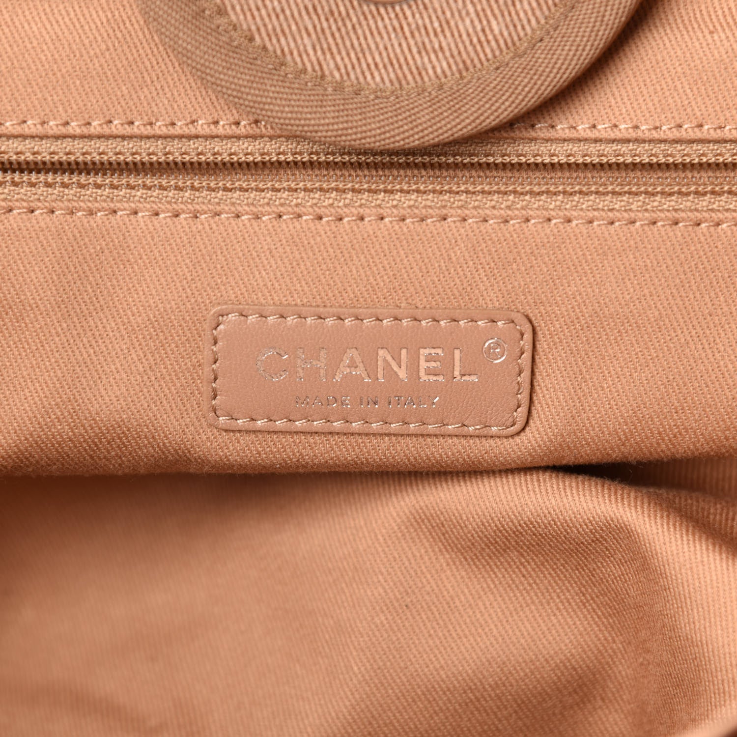 Chanel Canvas Sequin Medium Deauville Tote Ecru 8 of 10
