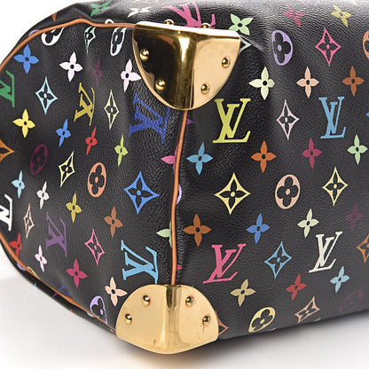 Louis Vuitton Monogram Multicolor Speedy 30 Black 12 of 14