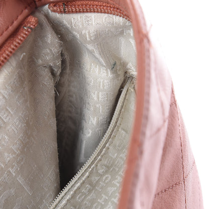 Chanel Lambskin Stitched Medium Ultimate Soft Tote Coral 8 of 15