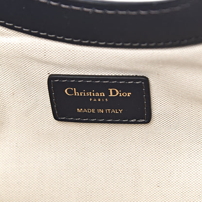 Christian Dior Oblique Fold Over Clutch Blue 8 of 12