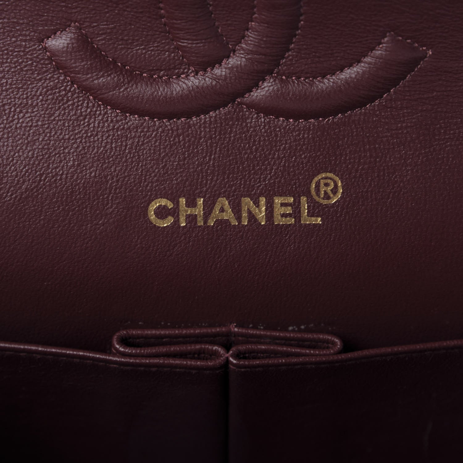 Chanel Lambskin Quilted Medium Double Flap Black 8 of 9