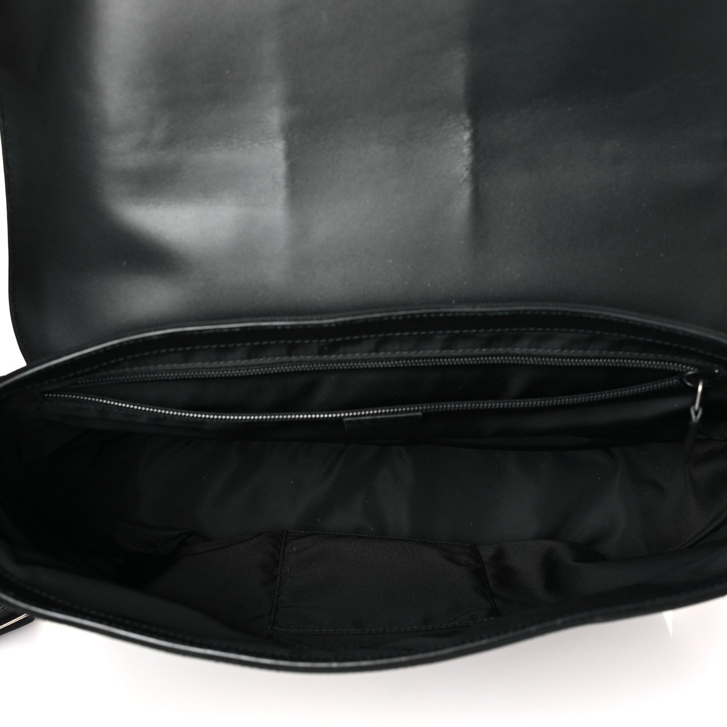 Gucci Techno Canvas Web Flap Messenger Bag Black 5 of 9