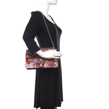 Gucci Calfskin Blooms Print Small Dionysus Shoulder Bag Romantic Cherry Multicolor 2 of 11