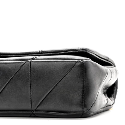 Saint Laurent Lambskin Patchwork Monogram Small Jamie Black 9 of 10