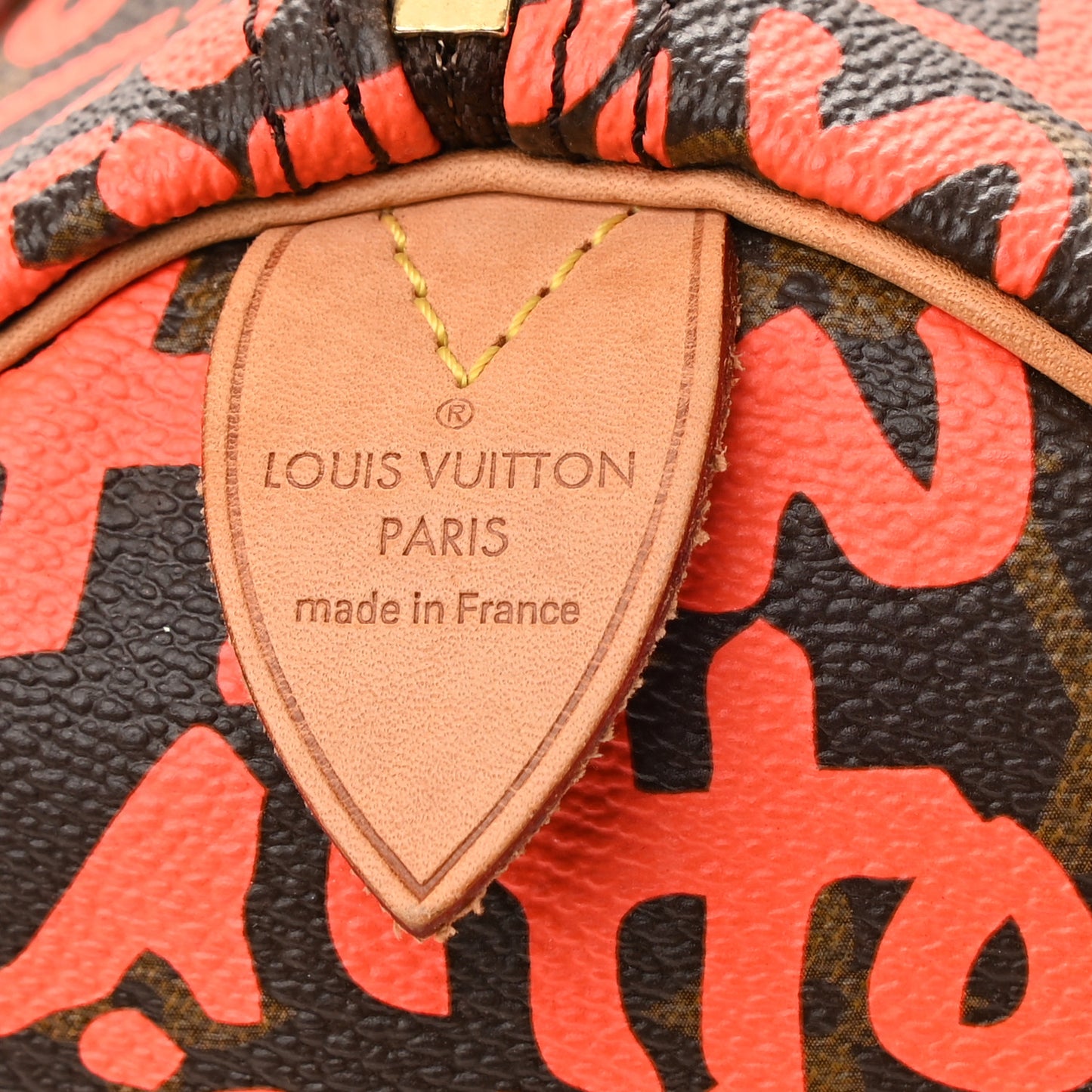Monogram Graffiti Speedy 30 Orange