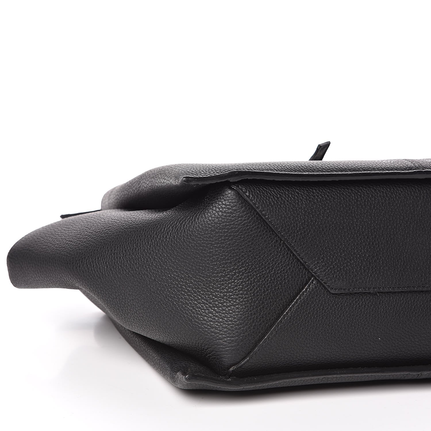 Celine Baby Grained Calfskin Small Tri-Fold Bag Black 8 of 9