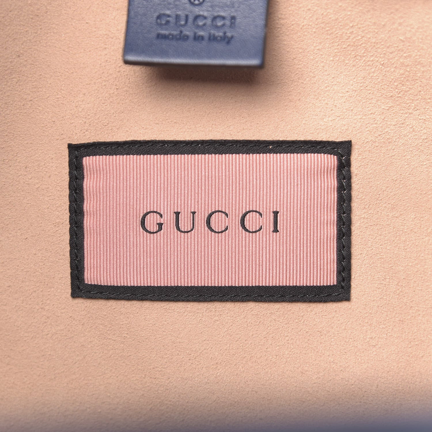 Gucci Calfskin GucciGhost Print Duffle Blue Agata Hibiscus Red 7 of 13