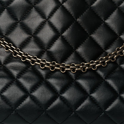 Chanel Lambskin Quilted Medium Just Mademoiselle Black 8 of 10