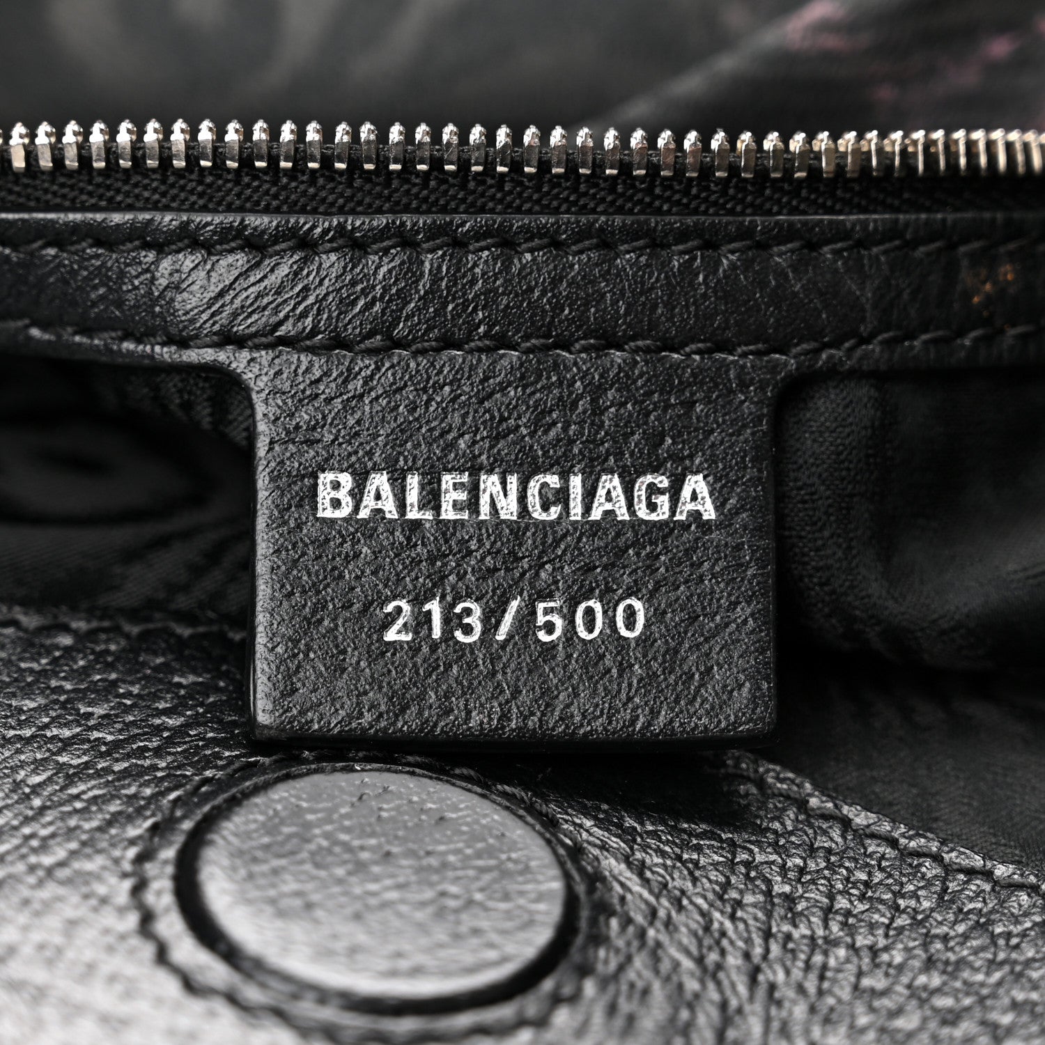 Gucci X BALENCIAGA BB Monogram Web Graffiti Large Ophidia Shopping Tote Black 6 of 11