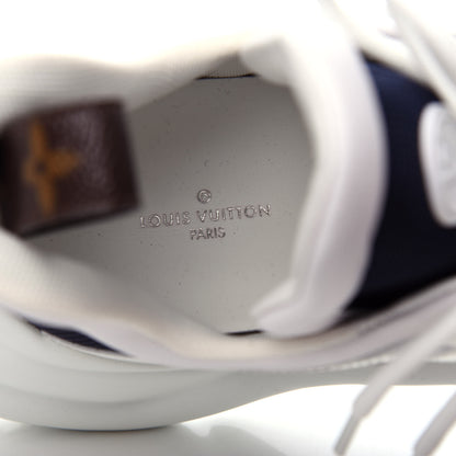 Louis Vuitton Calfskin Technical Nylon LV Archlight Sneakers 42 Marine 8 of 11