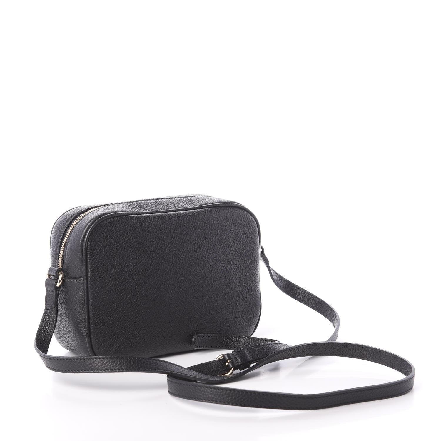 Gucci Pebbled Calfskin Small Soho Disco Bag Black 3 of 9