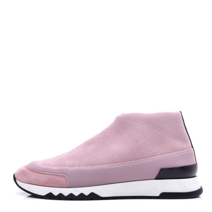 Hermes Mesh Technical Canvas Womens Tokyo Sneakers 37.5 Rose 1 of 16