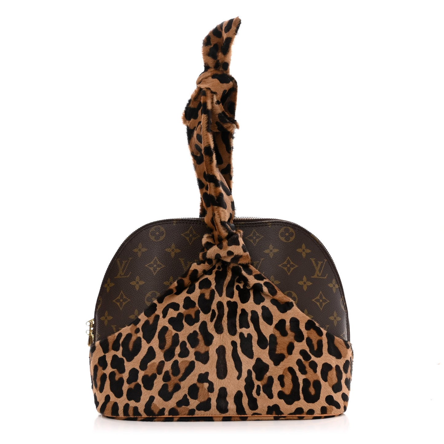 Monogram Azzedine Alaia Leopard Alma