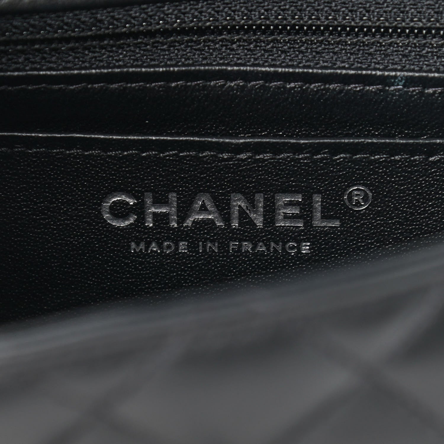 Chanel Lambskin Quilted Mini Square Flap So Black 6 of 11