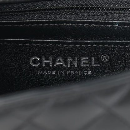 Chanel Lambskin Quilted Mini Square Flap So Black 6 of 11