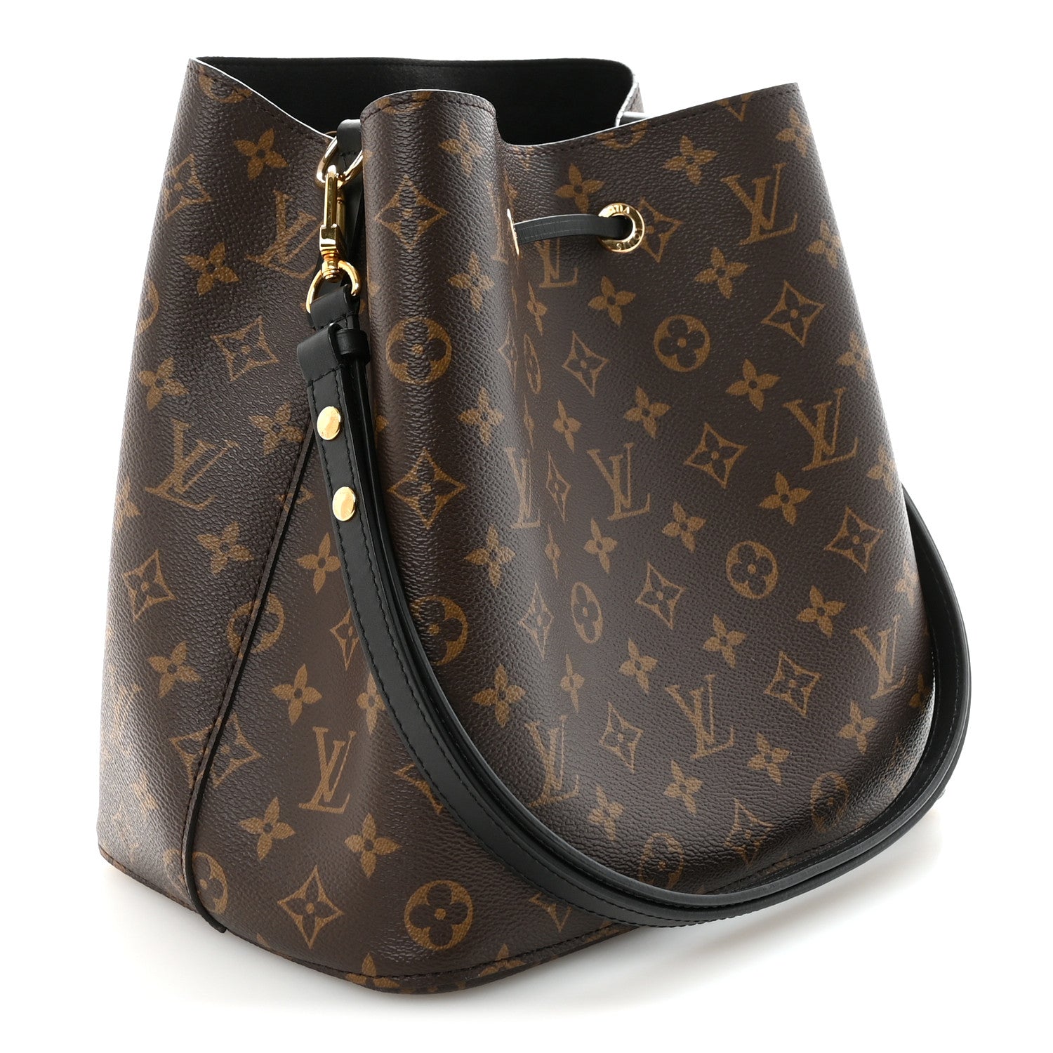 Louis Vuitton Monogram Neonoe MM Black 3 of 9