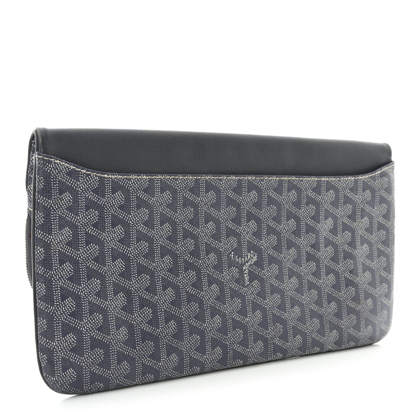 Goyardine Sainte Marie Soft Clutch Grey