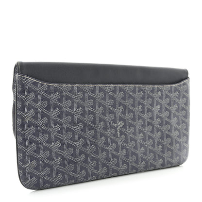Goyard Goyardine Sainte Marie Soft Clutch Grey 3 of 13