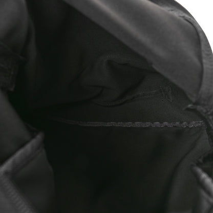 Valentino Garavani Nylon VLTN Logo Patch Backpack Black 5 of 9