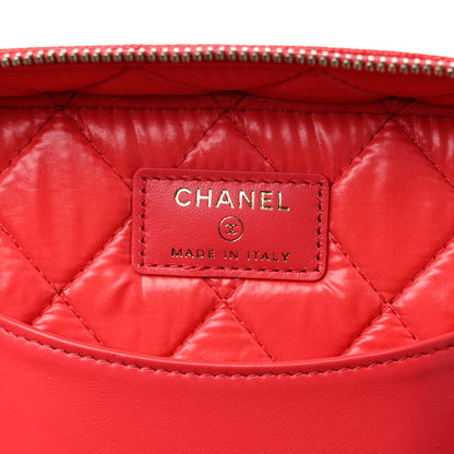Chanel Caviar Quilted Large Vanity Pouch Red 7 of 12
