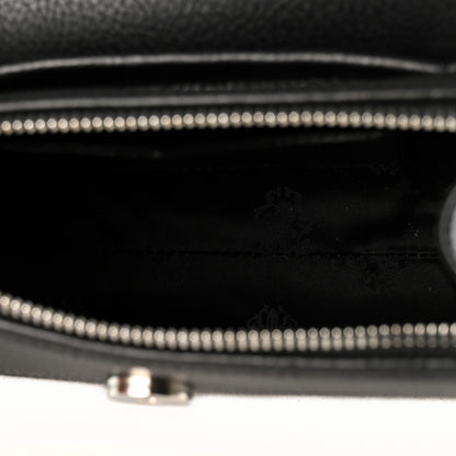 Chrome Hearts Grained Calfskin Cross Doc Adams Bag Black 8 of 19