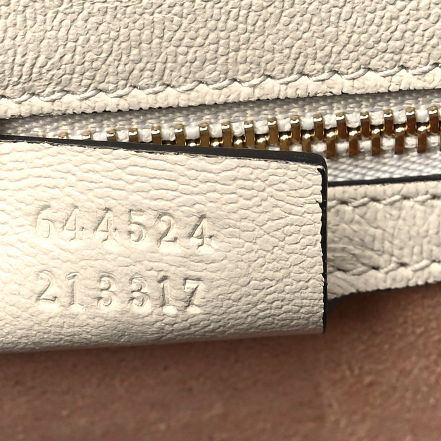 GG Supreme Monogram Calfskin Small Padlock Messenger Shoulder Bag Beige Mystic White Sun Oil