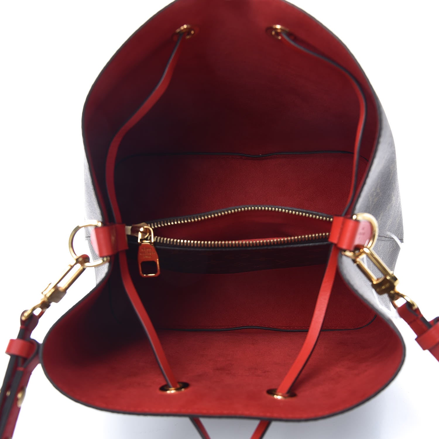 Louis Vuitton Monogram Neonoe MM Coquelicot 5 of 8