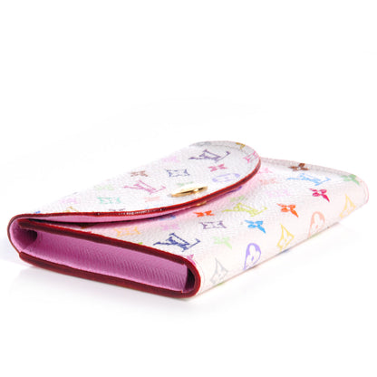 Louis Vuitton Monogram Multicolor Business Card Holder White 4 of 7