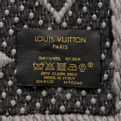 Louis Vuitton Wool Silk Logomania Scarf Verone 4 of 4