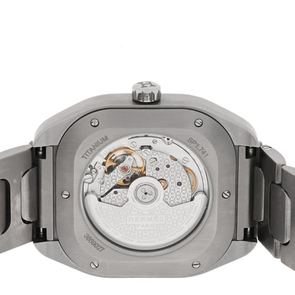 Hermes Titanium 39mm H08 Automatic Watch 4 of 5