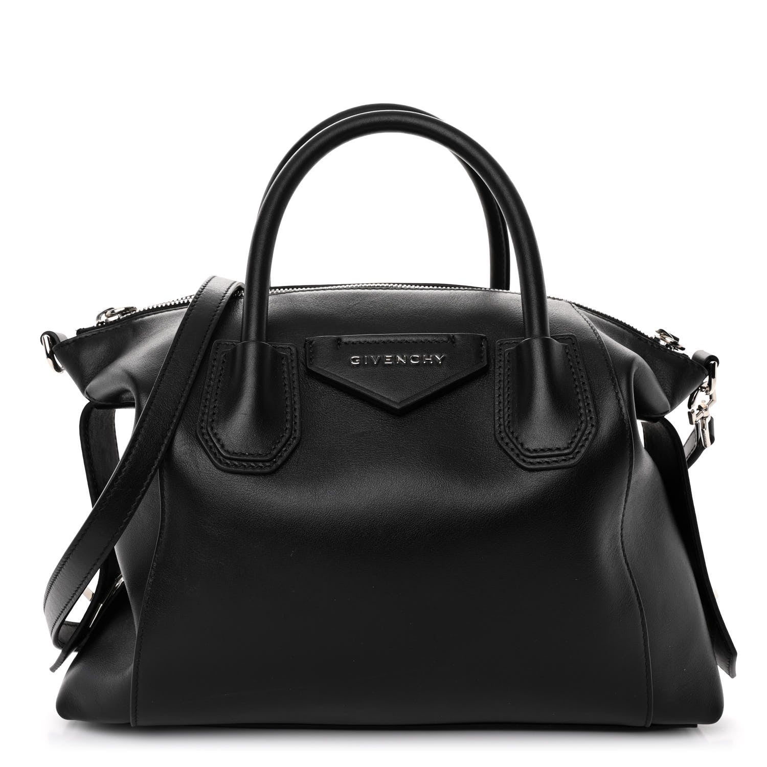 Givenchy Smooth Calfskin Small Soft Antigona Black 1 of 9