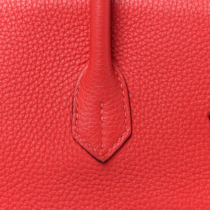 Hermes Togo Birkin 35 Rouge Pivoine 10 of 52