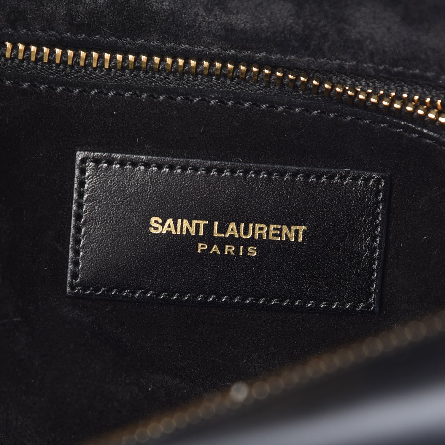 Saint Laurent Calfskin Classic Duffle 6 Black 9 of 19